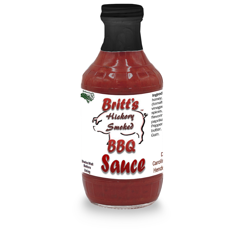 Britt's BBQ Sauce 18.5 ounce